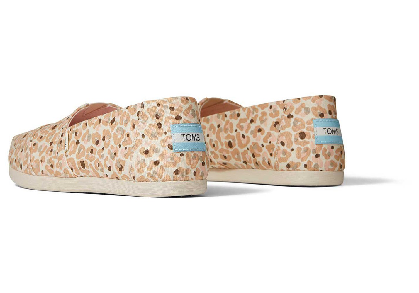 Toms Espadryle Damskie Pomarańczowe - Alpargata Cheetah - 94QVBUYDN